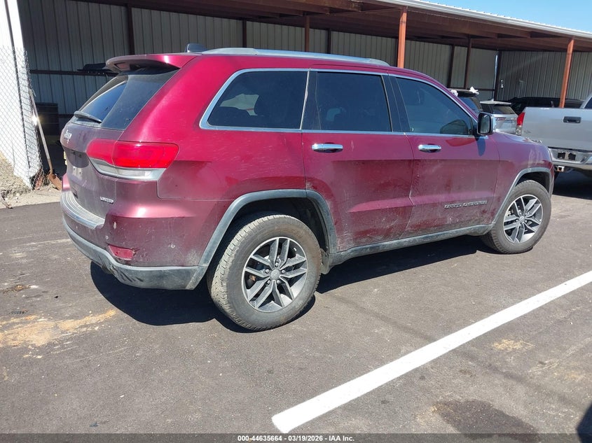 2018 Jeep Grand Cherokee Limited 4X2