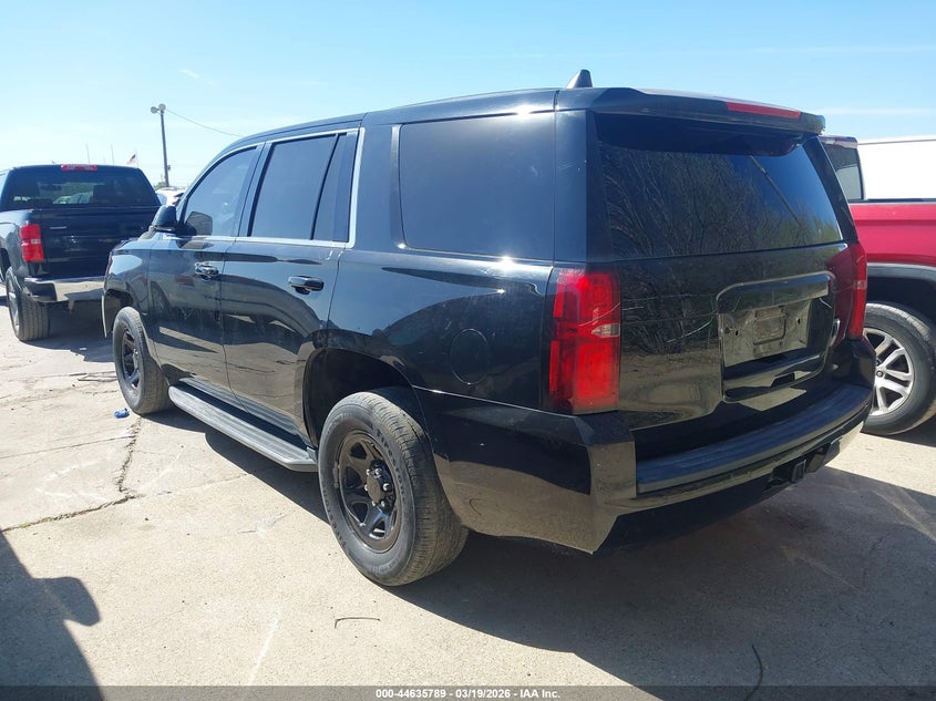 2018 Chevrolet Tahoe Commercial Fleet