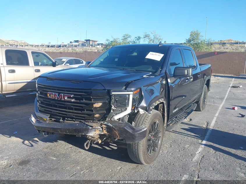 2022 GMC Sierra 1500 4Wd Short Box Elevation