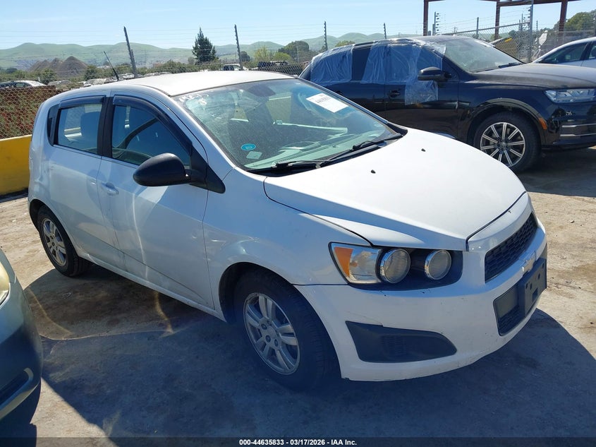2013 Chevrolet Sonic Lt Manual
