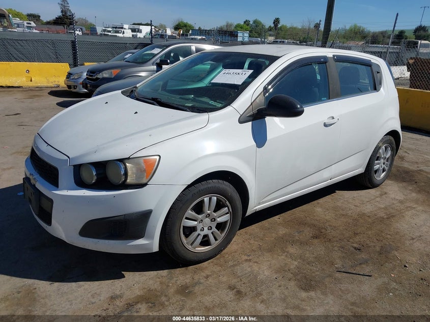 2013 Chevrolet Sonic Lt Manual