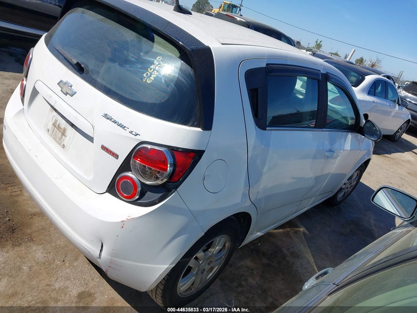 2013 Chevrolet Sonic Lt Manual