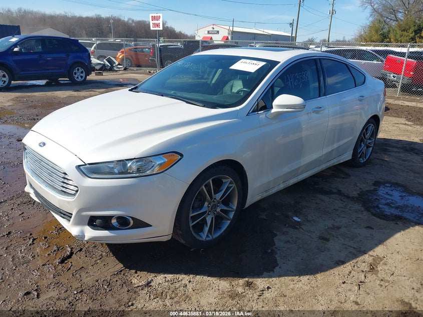 2016 Ford Fusion Titanium 3FA6P0D90GR137213 photo 1
