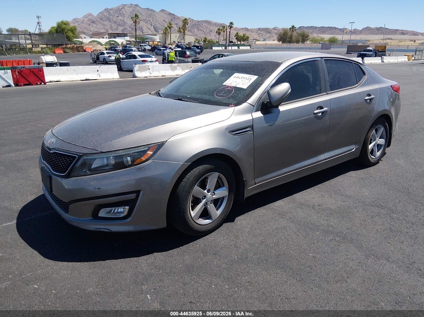 Vin: 5xxgm4a76fg376280, lot: 45132905, kia optima lx 20152