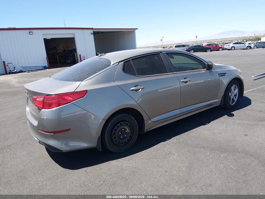 Vin: 5xxgm4a76fg376280, lot: 45132905, kia optima lx 20154