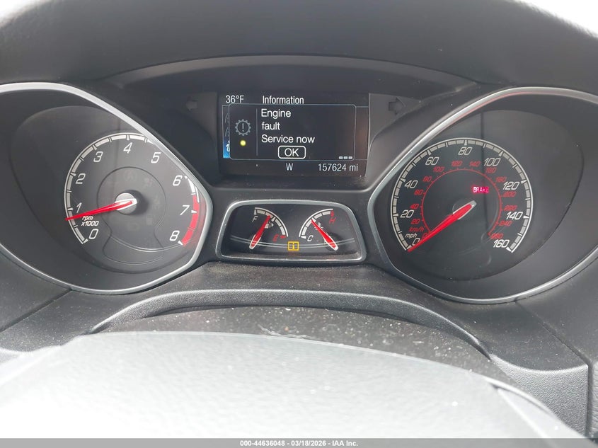 2014 Ford Focus St VIN: 1FADP3L98EL396845 Lot: 44636048