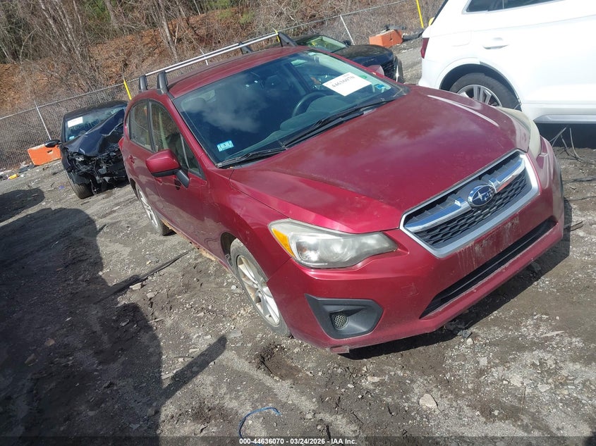 2012 Subaru Impreza 2.0I Premium