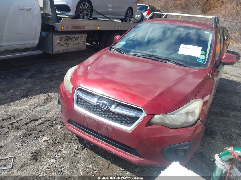 2012 Subaru Impreza 2.0I Premium