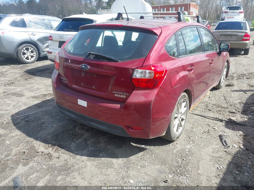2012 Subaru Impreza 2.0I Premium