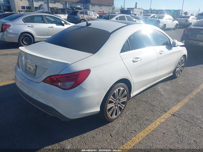 2018 Mercedes-Benz Cla 250