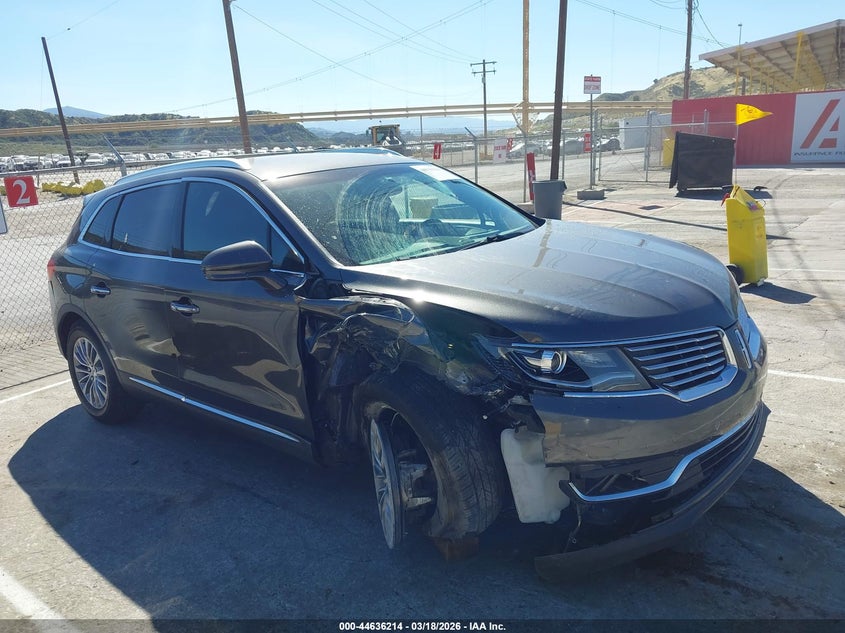 2017 Lincoln Mkx Select