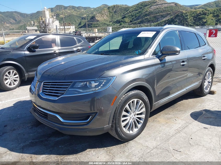 2017 Lincoln Mkx Select