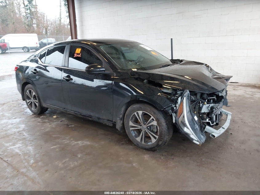 2022 Nissan Sentra Sv Xtronic Cvt