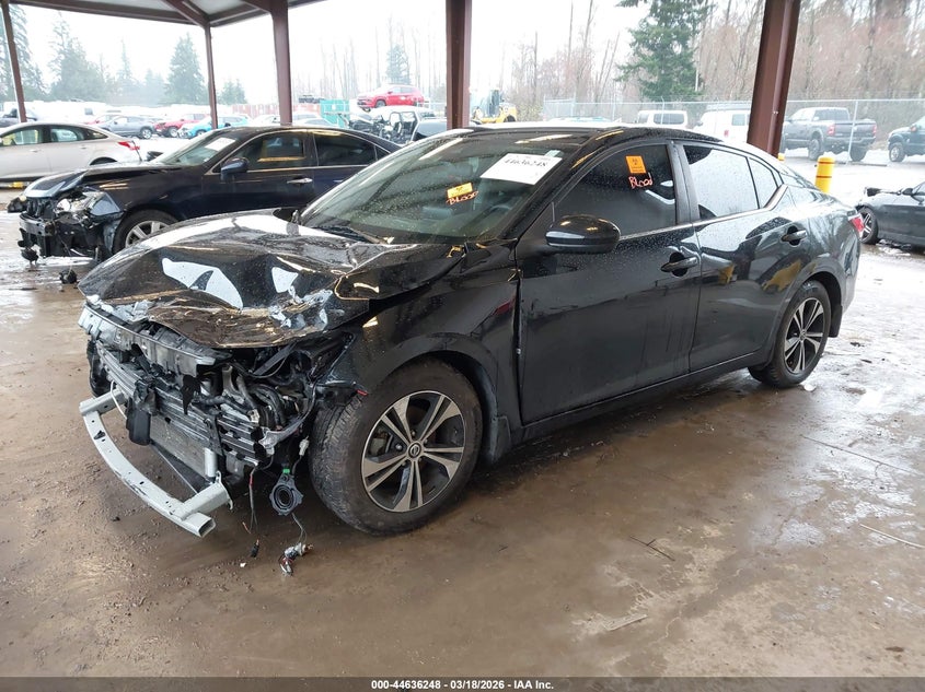 2022 Nissan Sentra Sv Xtronic Cvt