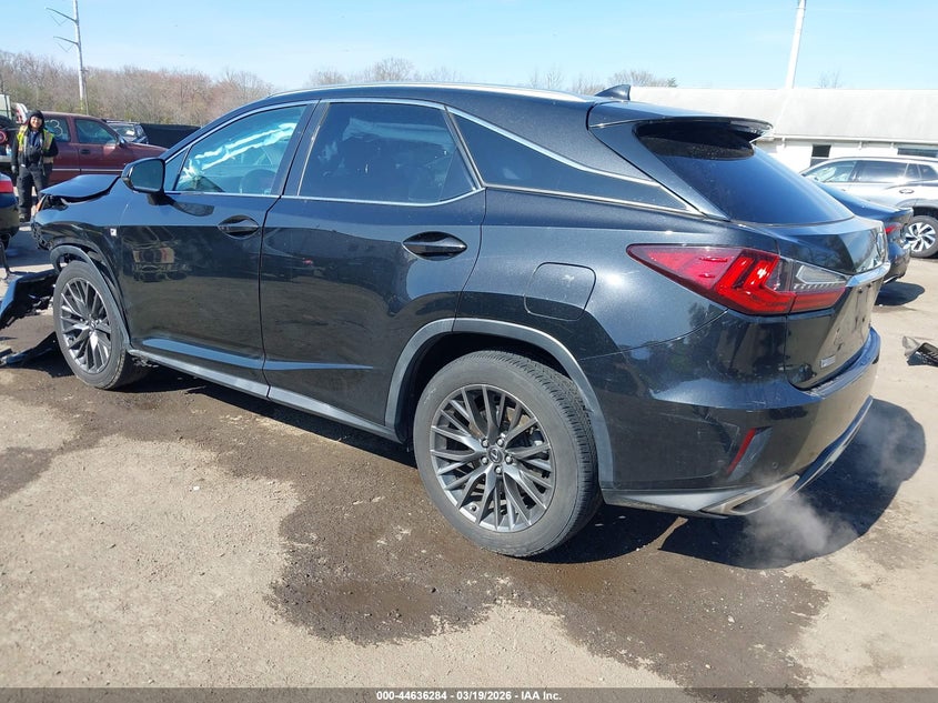 Vin: 2t2bzmca4gc017535, lot: 45133264, lexus rx 350 f sport 20163