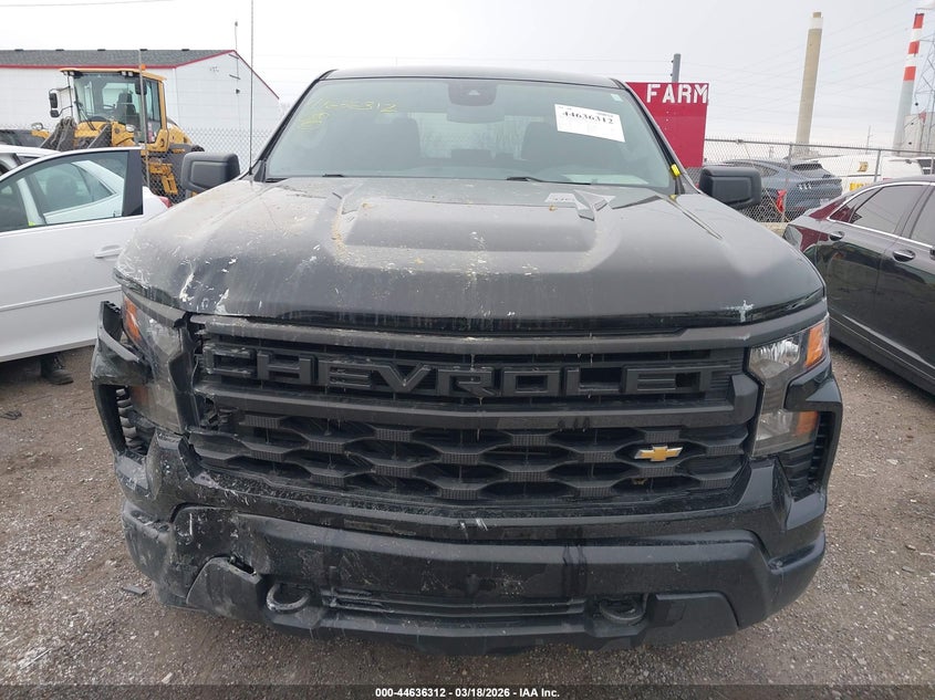 VIN 1GCPDAEK5PZ199524 2023 CHEVROLET SILVERADO 1500 4WD  SHORT BED WT