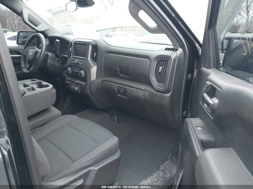 VIN 1GCPDAEK5PZ199524 2023 CHEVROLET SILVERADO 1500 4WD  SHORT BED WT