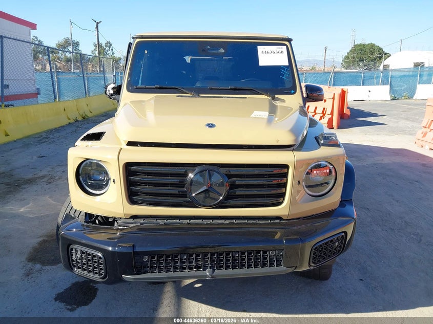 2025 Mercedes-Benz G 580E VIN: W1NWM0AB5SX042391 Lot: 44636360