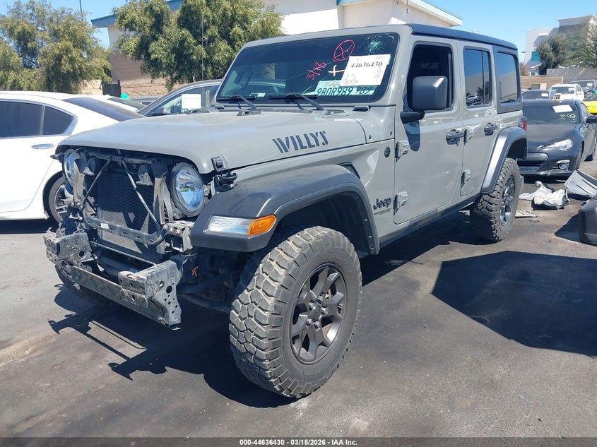 2022 Jeep Wrangler Unlimited Willys Sport 4X4