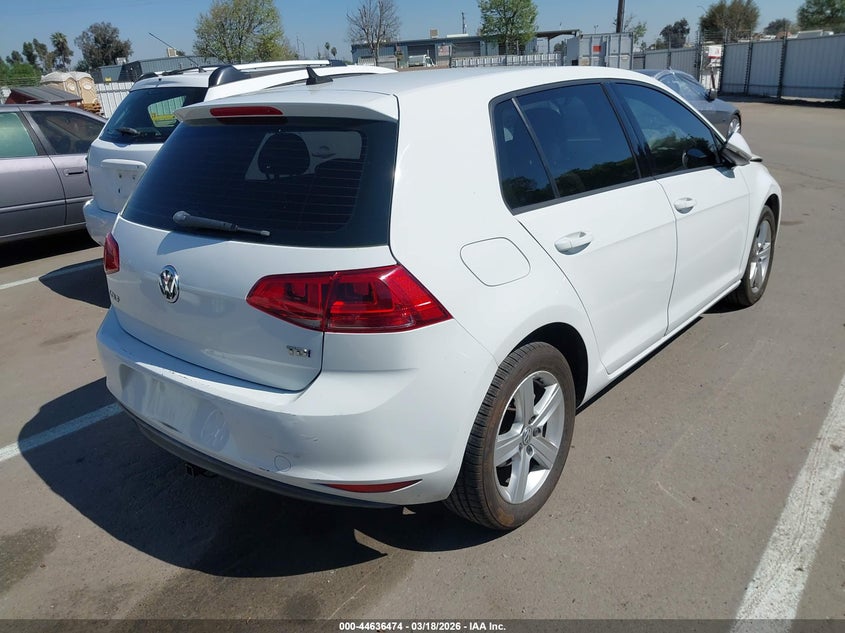 2015 Volkswagen Golf Tdi S 4-Door