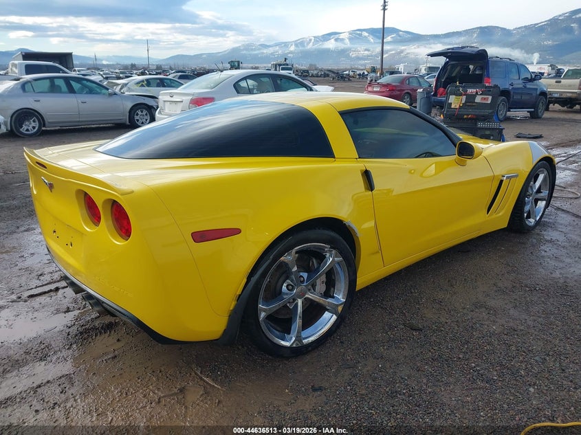 Vin: 1g1yx2dw1c5108586, lot: 45133492, chevrolet corvette grand sport 20124