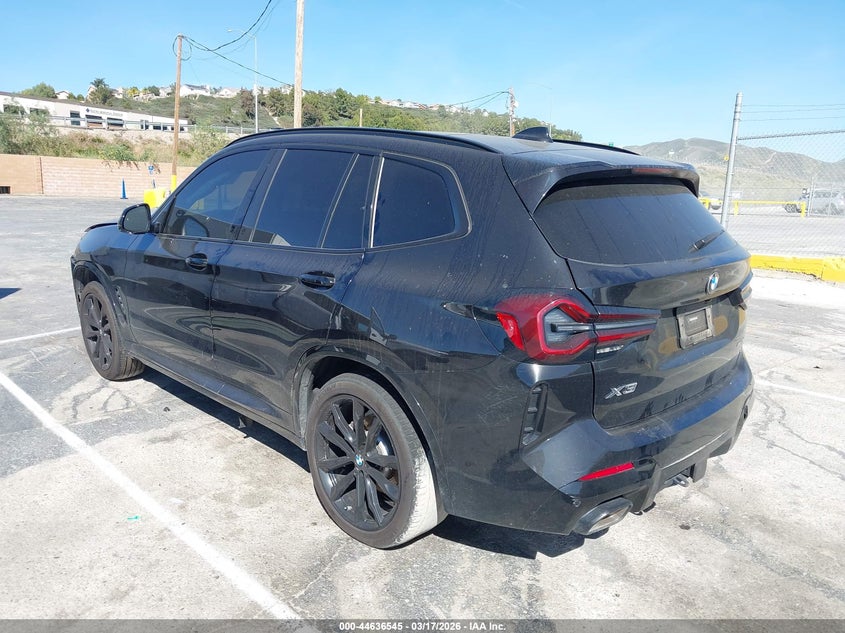 BMW X3 Xdrive30i 2023 5UX53DP07P9R99991 Image 3