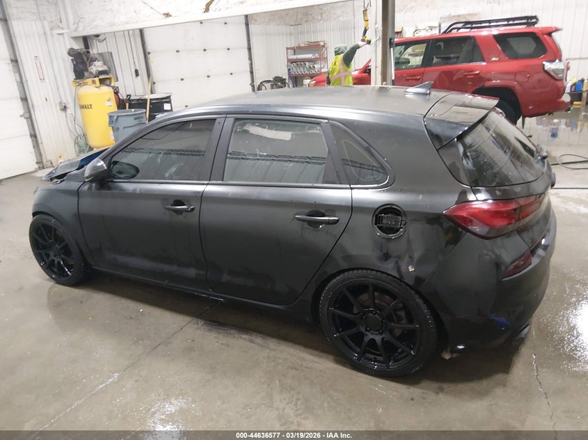 VIN KMHH55LC7JU074111 2018 HYUNDAI ELANTRA GT SPORT