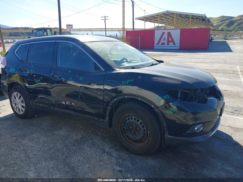 2016 Nissan Rogue S/Sl/Sv