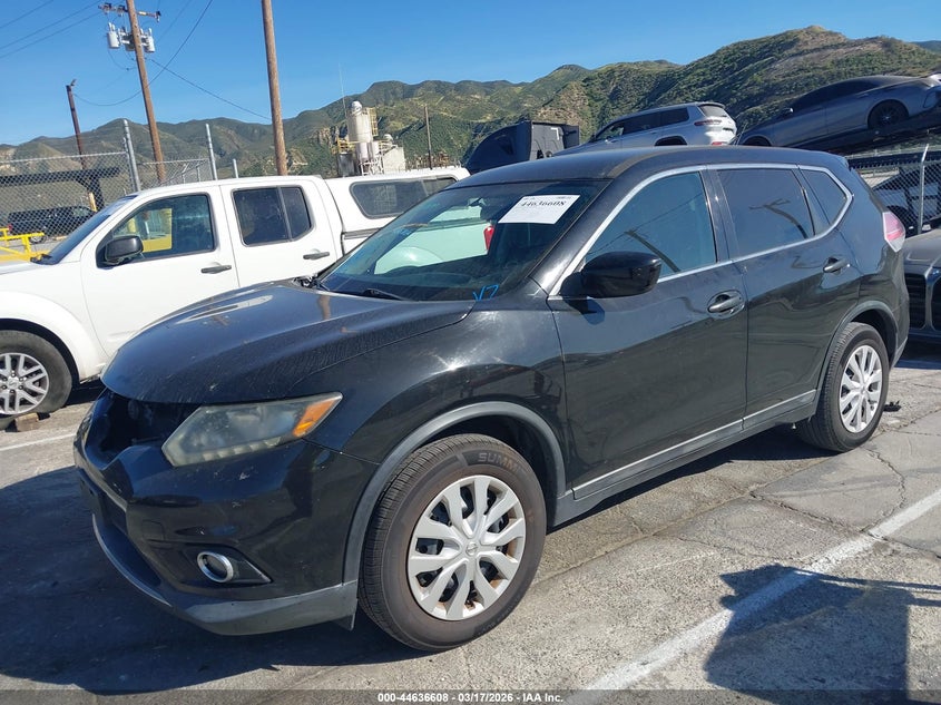2016 Nissan Rogue S/Sl/Sv