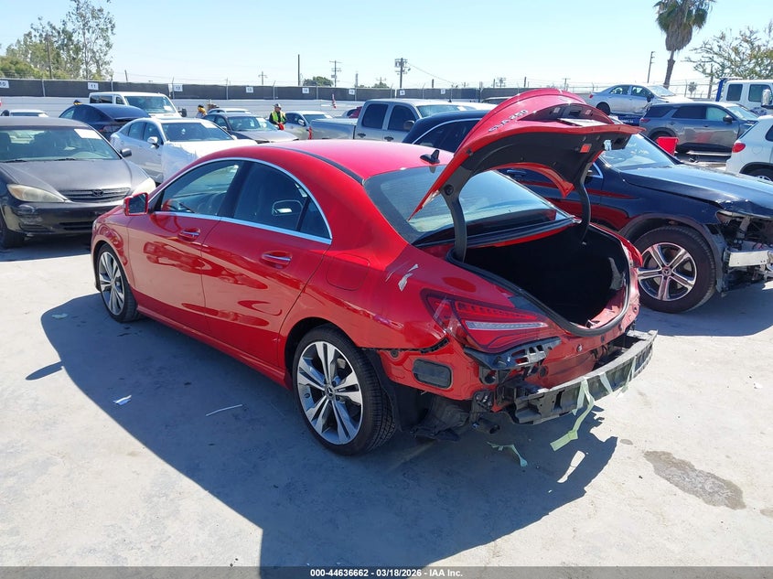 2018 Mercedes-Benz Cla 250