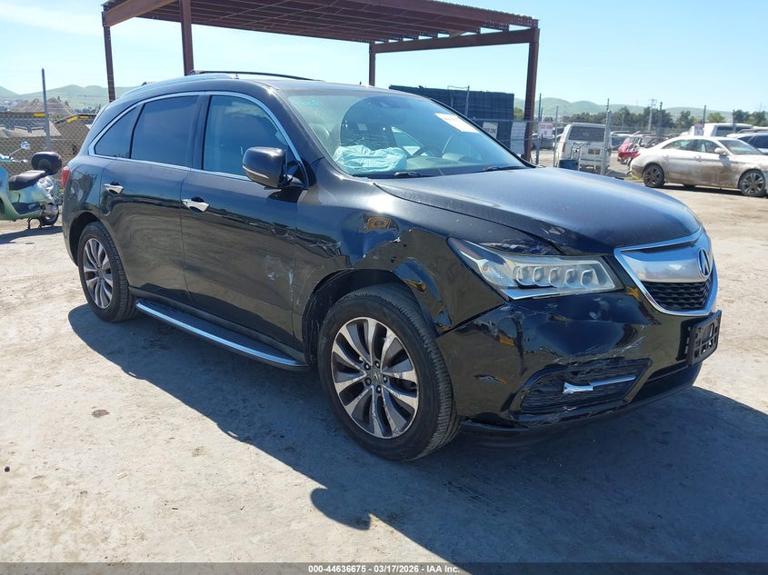 2014 Acura Mdx Technology Package