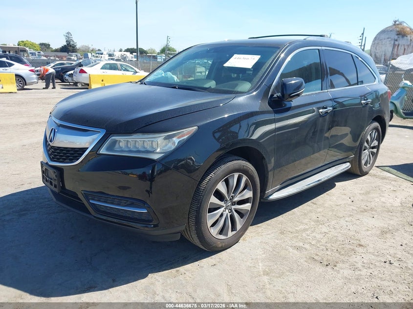 2014 Acura Mdx Technology Package