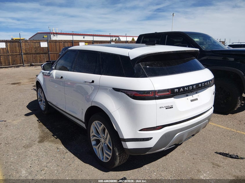 Vin: salzj2fx6lh077006, lot: 45133675, land rover range rover evoque s 20203