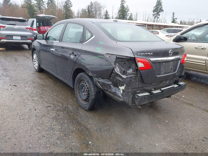 2015 Nissan Sentra Fe+ S/S/Sl/Sr/Sv
