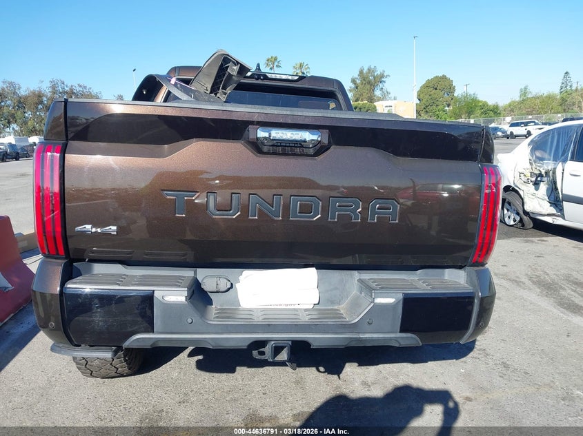 2022 Toyota Tundra 1794 Edition VIN: 5TFMA5DB0NX021324 Lot: 44636791