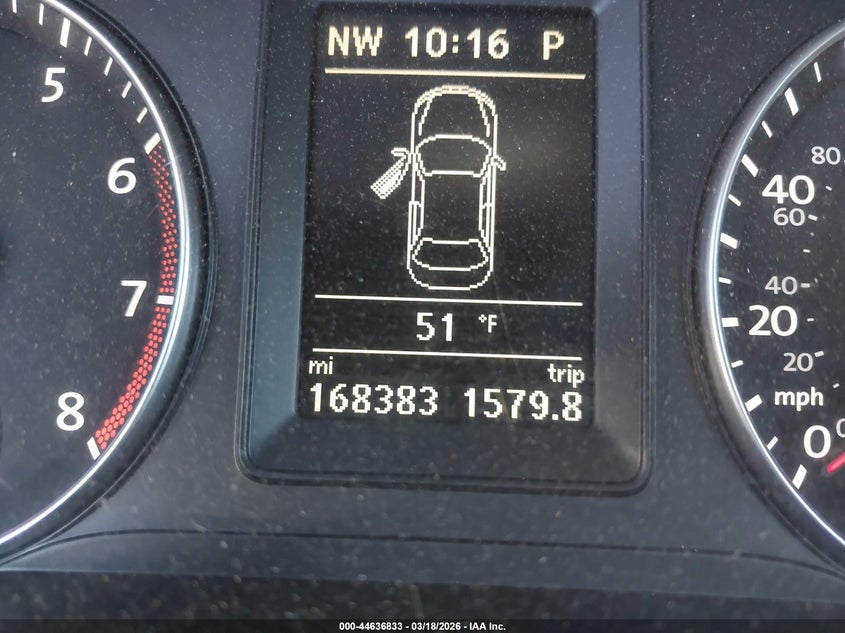 2013 Volkswagen Eos Komfort VIN: WVWBW8AH0DV008005 Lot: 44636833