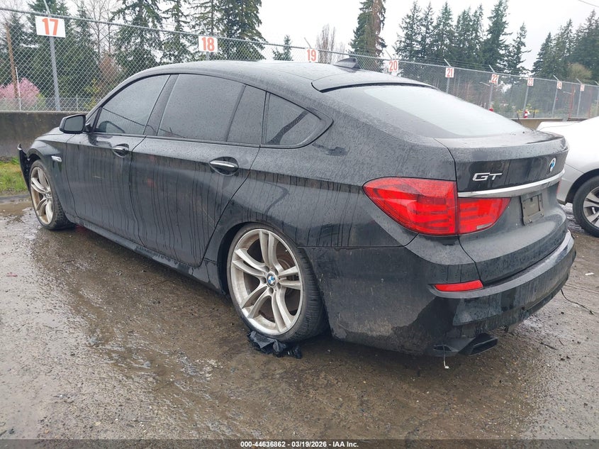 2012 BMW 550I Gran Turismo