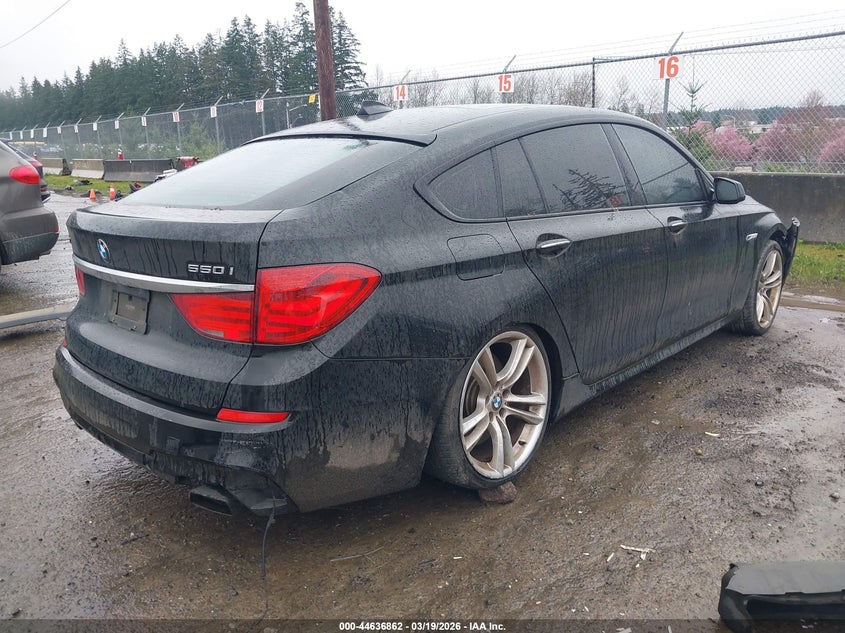 2012 BMW 550I Gran Turismo