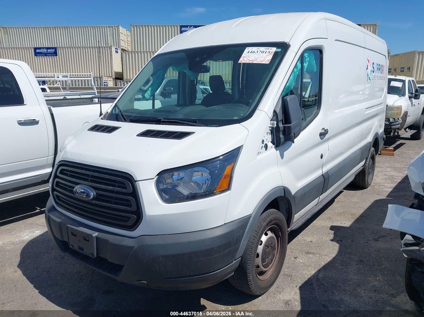 Vin: 1ftyr2cm8kkb66809, lot: 45133995, ford transit-250 20192