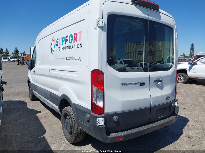 Vin: 1ftyr2cm8kkb66809, lot: 45133995, ford transit-250 20193