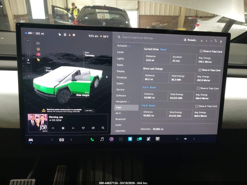 2024 Tesla Cybertruck All-Wheel Drive VIN: 7G2CEHED2RA007243 Lot: 44637124