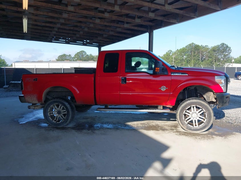 2012 Ford F250 6.7 F-250 Xlt red Lot 111044637169 Vin 1FT7X2BT2CEA37281