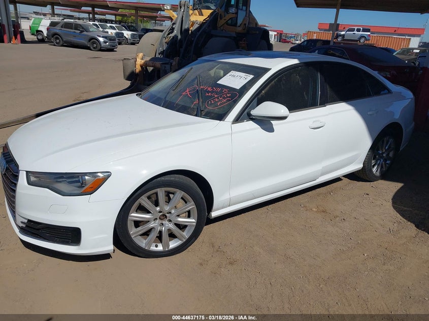 Vin: waucfafc2gn040769, lot: 45134192, audi a6 2.0t premium 20162