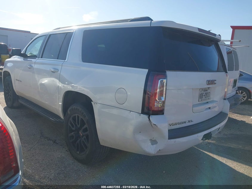 Vin: 1gks2gkc8gr444238, lot: 45134272, gmc yukon xl slt 20163