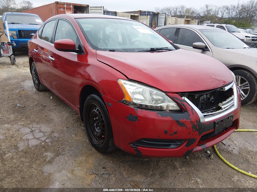 2014 Nissan Sentra Fe+ S/Fe+ Sv/S/Sl/Sr/Sv