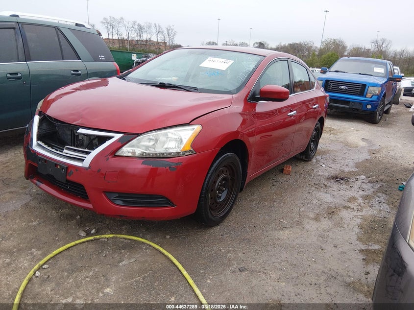 2014 Nissan Sentra Fe+ S/Fe+ Sv/S/Sl/Sr/Sv