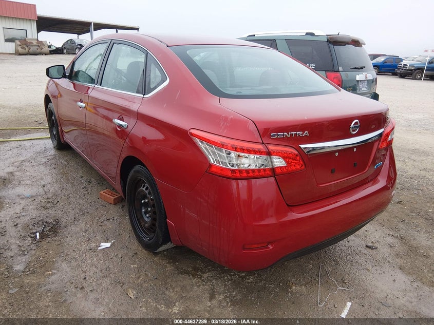 2014 Nissan Sentra Fe+ S/Fe+ Sv/S/Sl/Sr/Sv