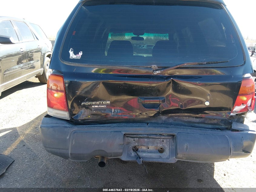 1998 Subaru Forester L VIN: JF1SF6352WG781983 Lot: 44637643