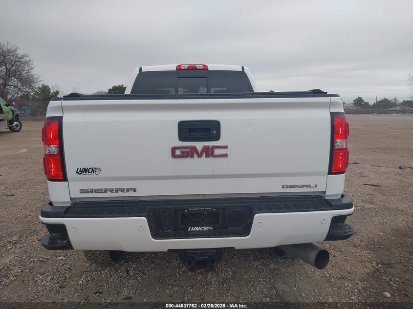 2019 Gmc Sierra 3500Hd Denali white Lot 111044637762 Vin 1GT42WEYXKF120210