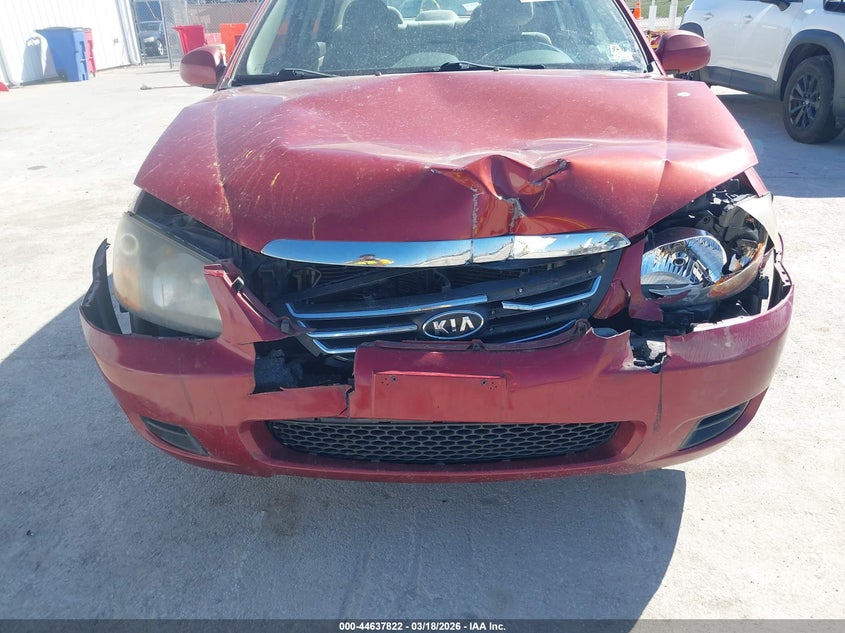 2009 Kia Spectra Ex VIN: KNAFE221995647524 Lot: 44637822
